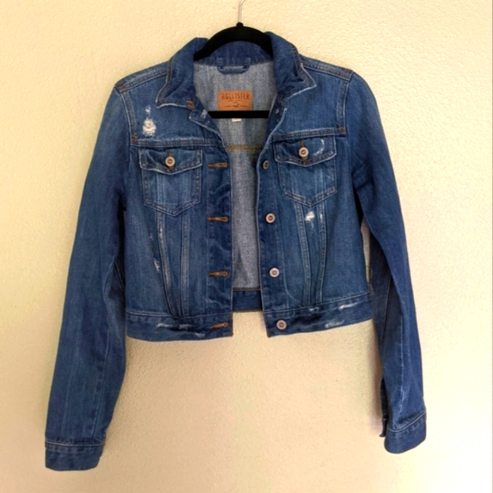 Hollister jean jacket